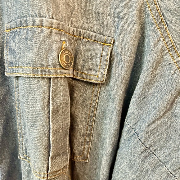 Brand New Denim Joggers Jumpsuit Size 36 - Picture 11 of 16